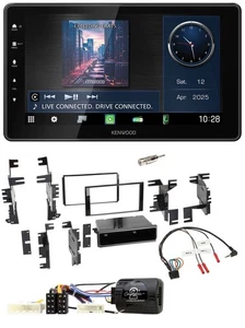 Kenwood Lenkrad Bluetooth USB DAB Autoradio für Nissan Tida ab 2008 Titan ab 201 - Bild 1 von 11