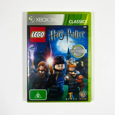 LEGO Harry Potter: Years 1–4 - Xbox 360 PAL - Complete w/Manual - Free Postage - Image 1 of 4