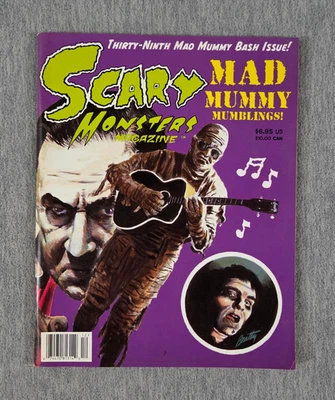 Scary Monsters Magazine 39 2001 June Mad Mummy Rumblings Foto 1 de 4