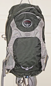 OSPREY STRATOS 24 BACKPACK RUCKSACK with RAIN COVER and HYDRATION WATER PACK NEW - Picture 1 of 3