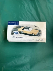 DEPT 56 Snow Village Oldtimer 1964-1/2 gelb Mustang - Bild 1 von 8