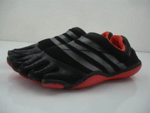 Herren 10 M Adidas Adipure Trainer G61027 Barfuß Laufschuhe Schwarz Rot Flach - Bild 1 von 14