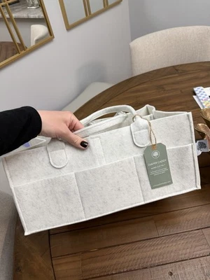 Carrito de pañales Parker Baby - Cubo de almacenamiento para guardería y organizador de coche para pañales Foto 1 de 4