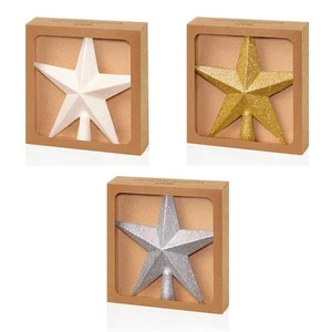 Premier - Tree Top Star, Glitter Finish, 20cm - Picture 1 of 4