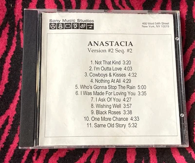 ANASTACIA "Pieces of a Dream" RARE TEST CD Version #2 Seq #2 From Mastering lab! Foto 1 de 2