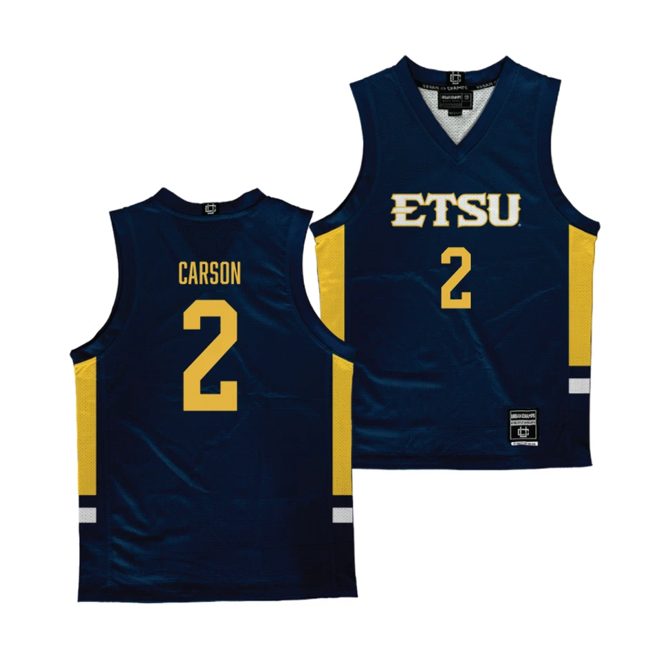 ETSU Blue Women's Basketball Jersey - Kaylee Carson - Image 1 of 1