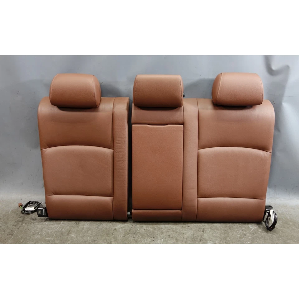 2011-2016 BMW F10 5-Series Sedan Rear Folding Seat Backrest Cinnamon Leather OEM — 第 1/4 张图片