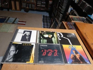 the police/sting cd lot/6 ghost in the machine,zenyatta mondatta,Best of Sting, - Picture 1 of 2