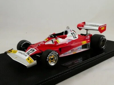 GP Replicas GPReplicas Ferrari 312 T2 #12 Carlos Reutemann 1977 1/18 GP14B - Immagine 1 di 3