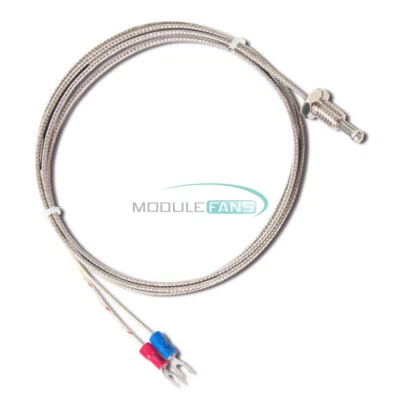 CG WRNT-02 M6 Screw K Type 2M 3M Thermocouple Wire Cable Temperature Sensor - Image 1 of 4