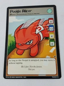 Poogle Racer 72/234 Neopets TCG 2003 NM - Picture 1 of 2