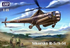AMP Models 1/48 SIKORSKY R-5 / S-51 U.S. Army Helicopter - Picture 1 of 7