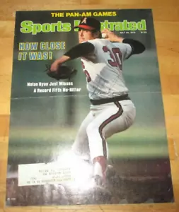 Nolan Ryan Signed Sports Illustrated Cover - July 23, 1979 Cover Only - Picture 1 of 2
