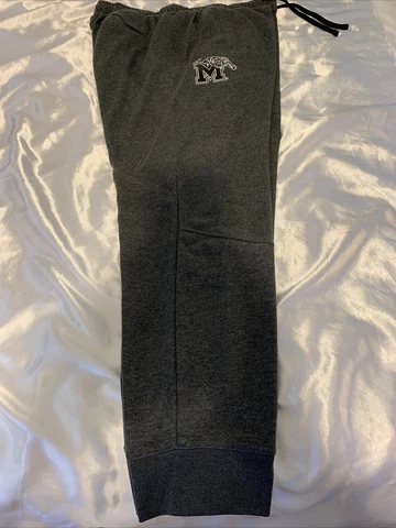 men's Nike University of Memphis Tigers elastic bottom track pants Inseam 33 Cover
