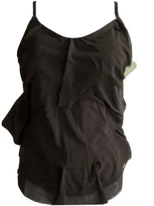 Jacqulyn Smith Swimsuit Swim Top Built in Bra Lawyered Top Stylish Size 6 / 8 - Picture 1 of 12