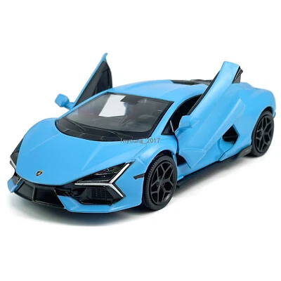 1:32 Scale 2023 Lamborghini Revuelto Model Toy Car Diecast Toy Vehicle Blue - Image 1 of 4