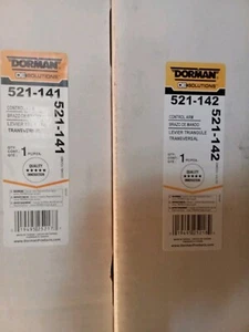 Dorman 521-142 521-143 Upper Left And Right Control Arms Ford Lincoln - Picture 1 of 3