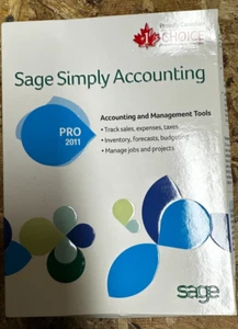 Sage Simply Accounting Pro 2011 software with License Key - Picture 1 of 8