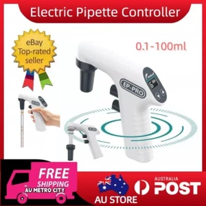 JOANLAB Electric Pipette Controller LCD Digital Adjustable Pump Lab Equipment AU - Bild 1 von 16