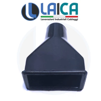 CAPPUCCIO CUFFIA INTERRUTTORI COBO IN GOMMA NERO CAVI ELETTRICI AUTO MOTO 1 PZ