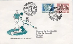 Dänemark 1971 Sport FDC4280 - Bild 1 von 1