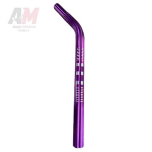 BMX HARO Seat Post Gt 25.4mm Bicycle Lay Back Alloy Old School Choice of Colors - Picture 1 of 11