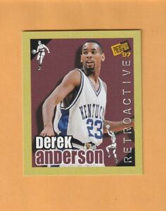 Derek Anderson Kentucky Wildcats 1997 Press Pass Double Threat Retroactive 7J