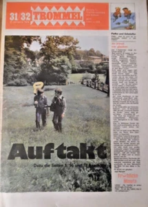 TROMMEL 31/32 - 1978 DDR Zeitung Pioniere Schüler Auftakt! Luftschiffe Pauke - Picture 1 of 9
