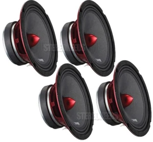 4 DS18 PRO-X8BM 8' Midrange Loudspeaker 2400 W Midbass Car Stereo Audio Speakers - Picture 1 of 5