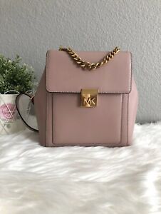 NWT Michael Kors Mindy MD Leather Backpack 