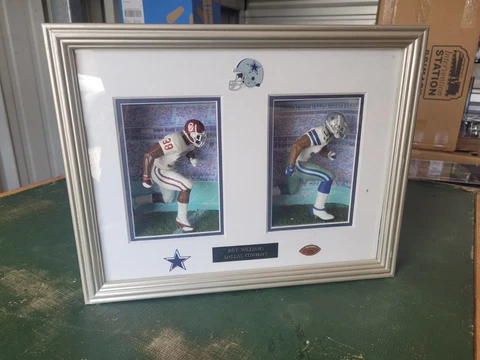 Dallas Cowboys/Custom Oklahoma Sooners Roy Williams mcfarlane shadowbox display Cover