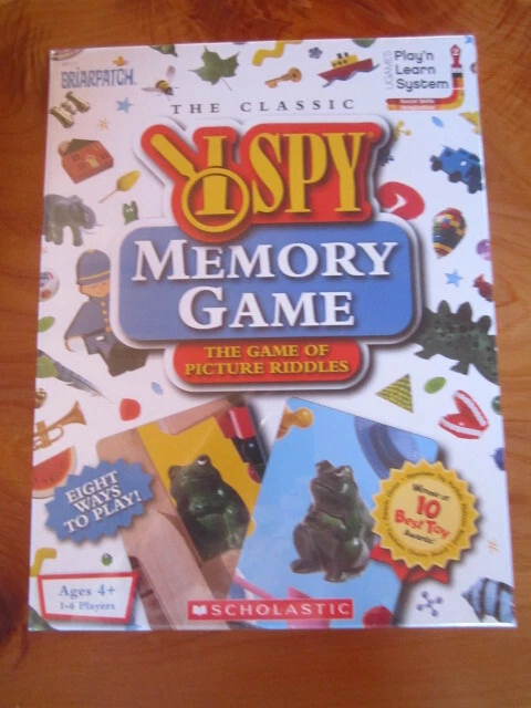 THE CLASSIC I SPY MEMORY GAME     NEW IN BOX  GREAT  ** MUST SEE *** - Image 1 of 4