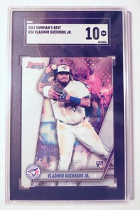 Vladimir Guerrero Jr. 2019 Bowman’s Best #26 Toronto Blue Jays MLB RC SGC 10 GEM - Picture 1 of 2