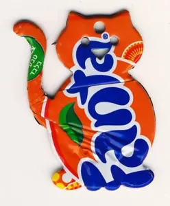 COCA COLA FANTA ISRAEL 2013 CAT RIGURE DE LATA RECICLADA EDICIÓN LIMITADA - Imagen 1 de 1