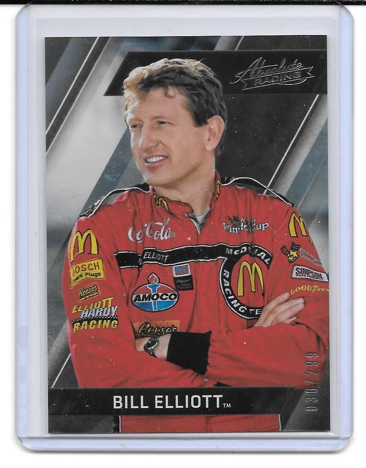 2017 Absolute Spectrum Silver #10 Bill Elliott/299 - Image 1 of 1