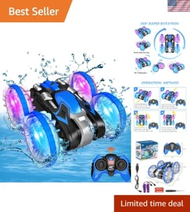 Amphibious RC Car and Remote Control Boat - All-Terrain Stunt Vehicle for Kids - Picture 1 of 9