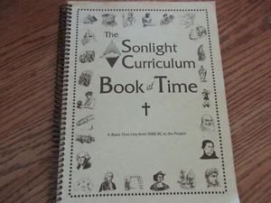 Sonlight Book of Time-Blank Time Line from 5000 BC to the Present - Foto 1 di 3