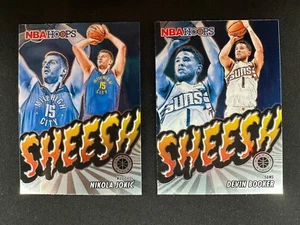 2023-24 Panini Premium Stock SHEESH Nikola Jokic #10 + Devin Booker #7 - Picture 1 of 2