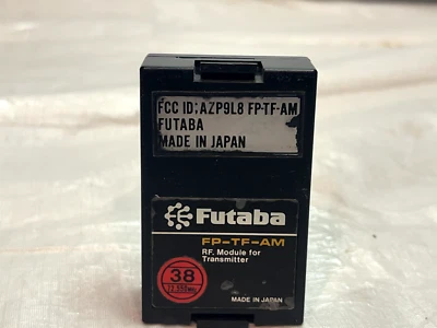 RARE FUTABA G SERIES TRANSMITTER MODULE FP-TF-AM CH38 ON 72.550 MHZ - Image 1 of 3