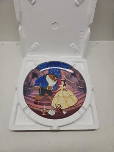 DisneyCollector Plate-Beauty & the Beast A Blossoming Romance Bradford Exchange - Picture 1 of 6