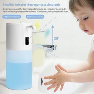 Automatic Soap Dispenser 350ml Electric Foaming Hand Soap Dispenser for Kitchen - Picture 1 of 6