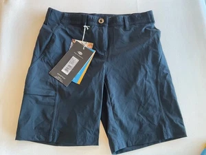 Neu mit Etikett Exofficio 9" Kukura Shorts Gr. 4 schwarz Stretch leicht seitliche Reißverschlusstasche - Bild 1 von 10