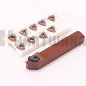 Lathe Threading Left Hand Holder Vertical Threading Inserts 16VERAG60 10PCS - Picture 1 of 8