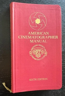 AMERICAN CINEMATOGRAPHER MANUEL - 6TH ED. - 1986 - EXCELLENT COND. - Image 1 of 4