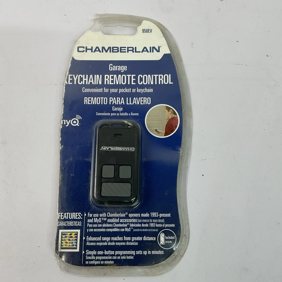 chamberlain 956ev/evc garage door remote compatible w/ most craftsman liftmaster - Image 1 of 1