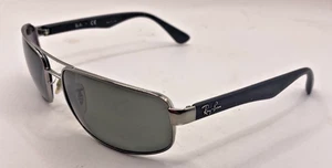 RAY-BAN EYEGLASSES SUNGLASSES FRAMES ONLY RB3445 BLACK AVIATOR FULL RIM 61-17 - Picture 1 of 7