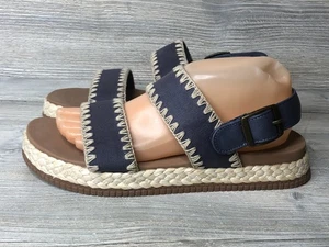Skechers Women's 114738 BOBS Stormy Kiss Secure Storm Slate Sandals Size 9 - Picture 1 of 7