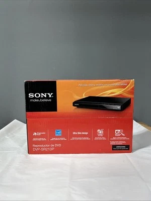 Sony Progressive Scan CD and DVD Player Brand New in Black | DVP-SR210P AS - Image 1 of 3