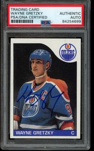1985-86 Topps Wayne Gretzky #120 Auto PSA/DNA Certified Authentic - Picture 1 of 2