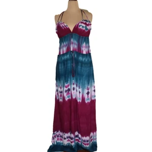Maxi Vestido Sugar Lips Tie Dye Talla Mediana - Imagen 1 de 3
